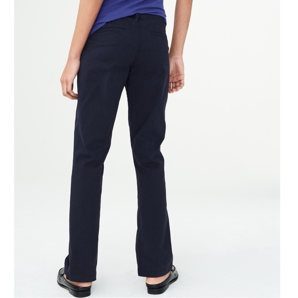 NAUTICA NAVY BLUE Girls School Uniform Pants Size 14 Regular NWT - Picture 8 of 9